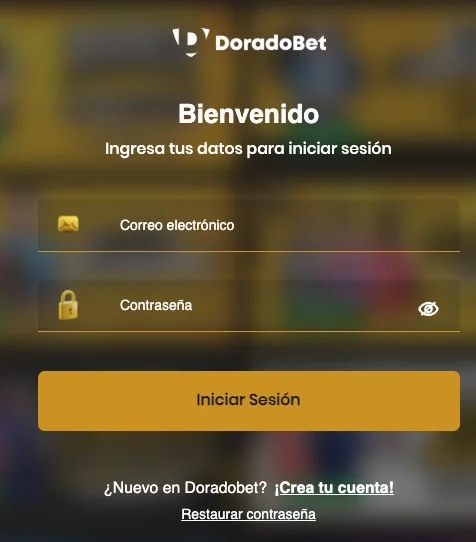 doradobet iniciar sesion